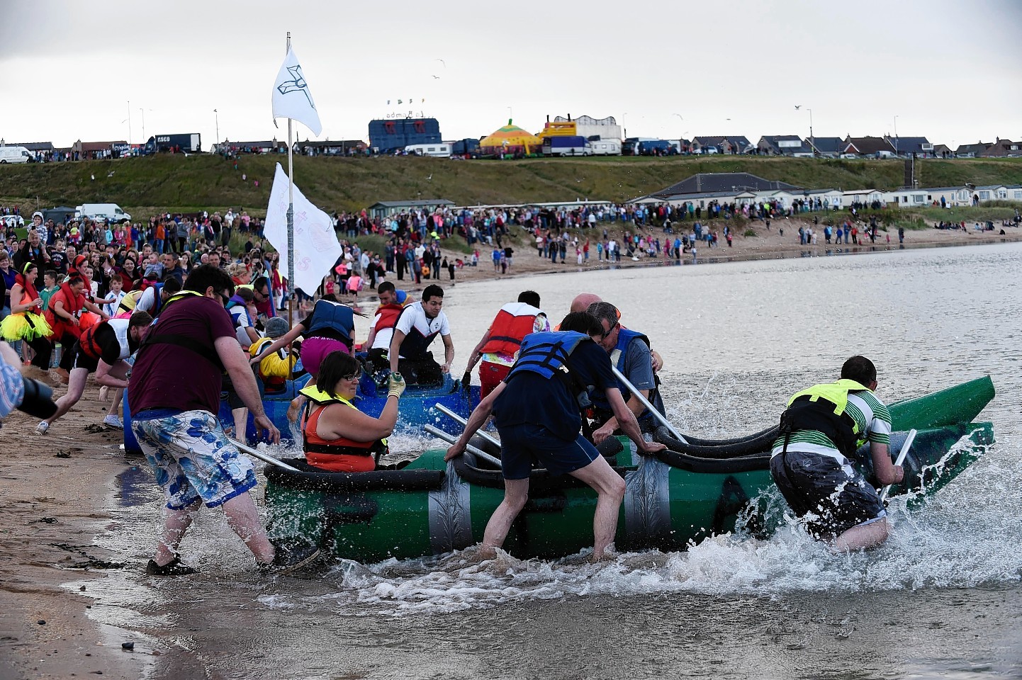 Scottish Week raft race