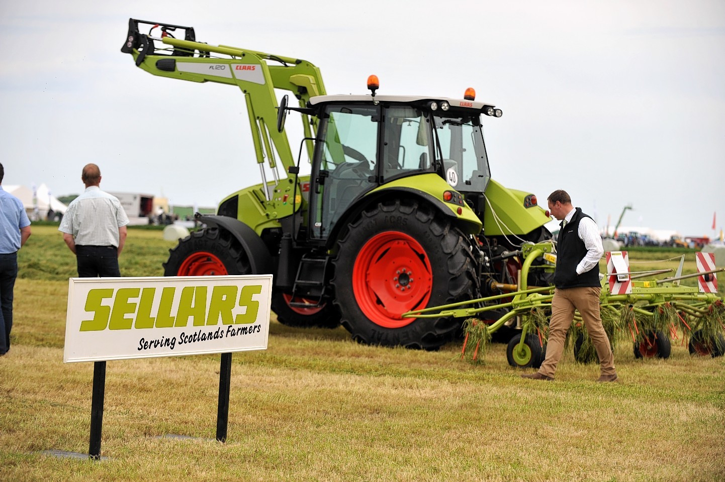 Sellars is the main Claas dealer in Scotland