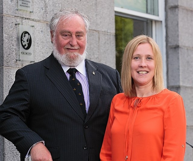 of Stuart MacBride and Rachel O’Donnell from Trinity International Services