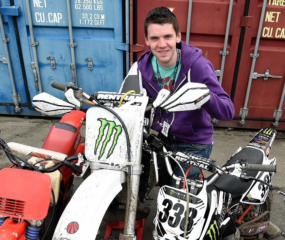 PC Sean Henderson with some of the bikes