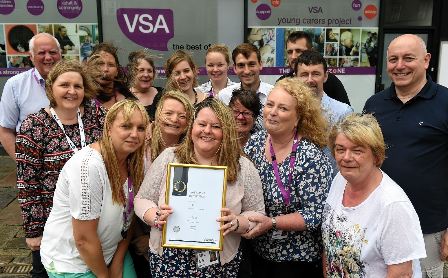 VSA have won a gold award from Investors in People. Picture by Kami Thomson