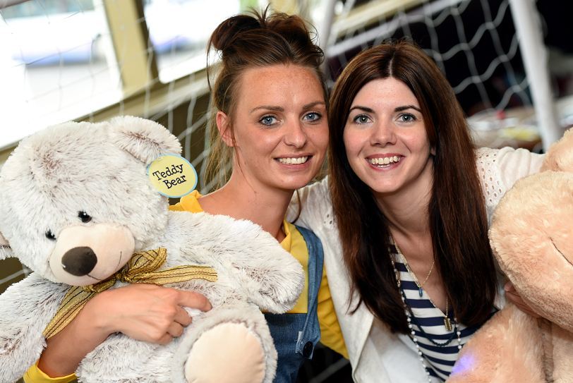 Hairdresser Vikki Kane with Finn's mum, Siobhan Rolinson