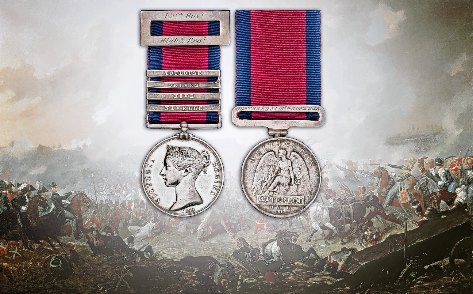 Wiliam Bowman's medals