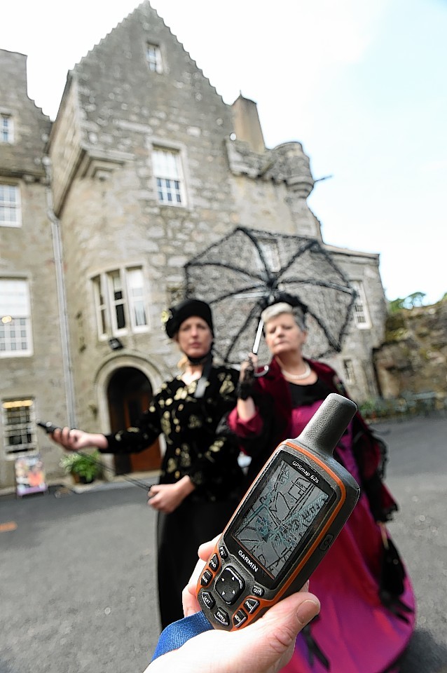 Scotland's first geo-trail will be launched at Drum Castle this weekend