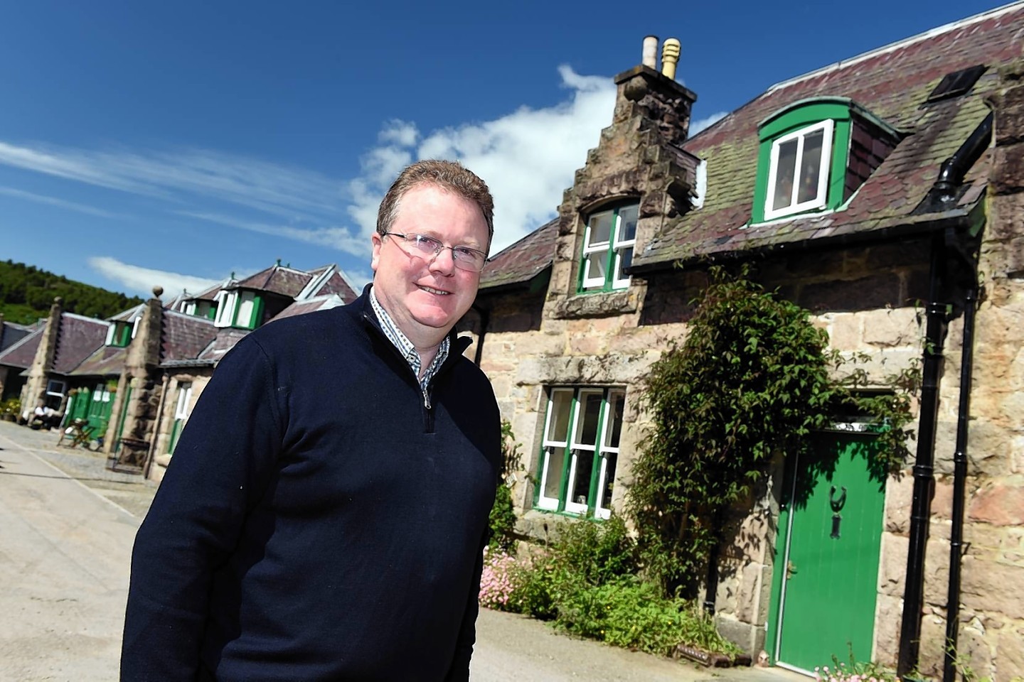 Glen Tanar estate owner Michael Bruce. Picture by Kevin Emslie