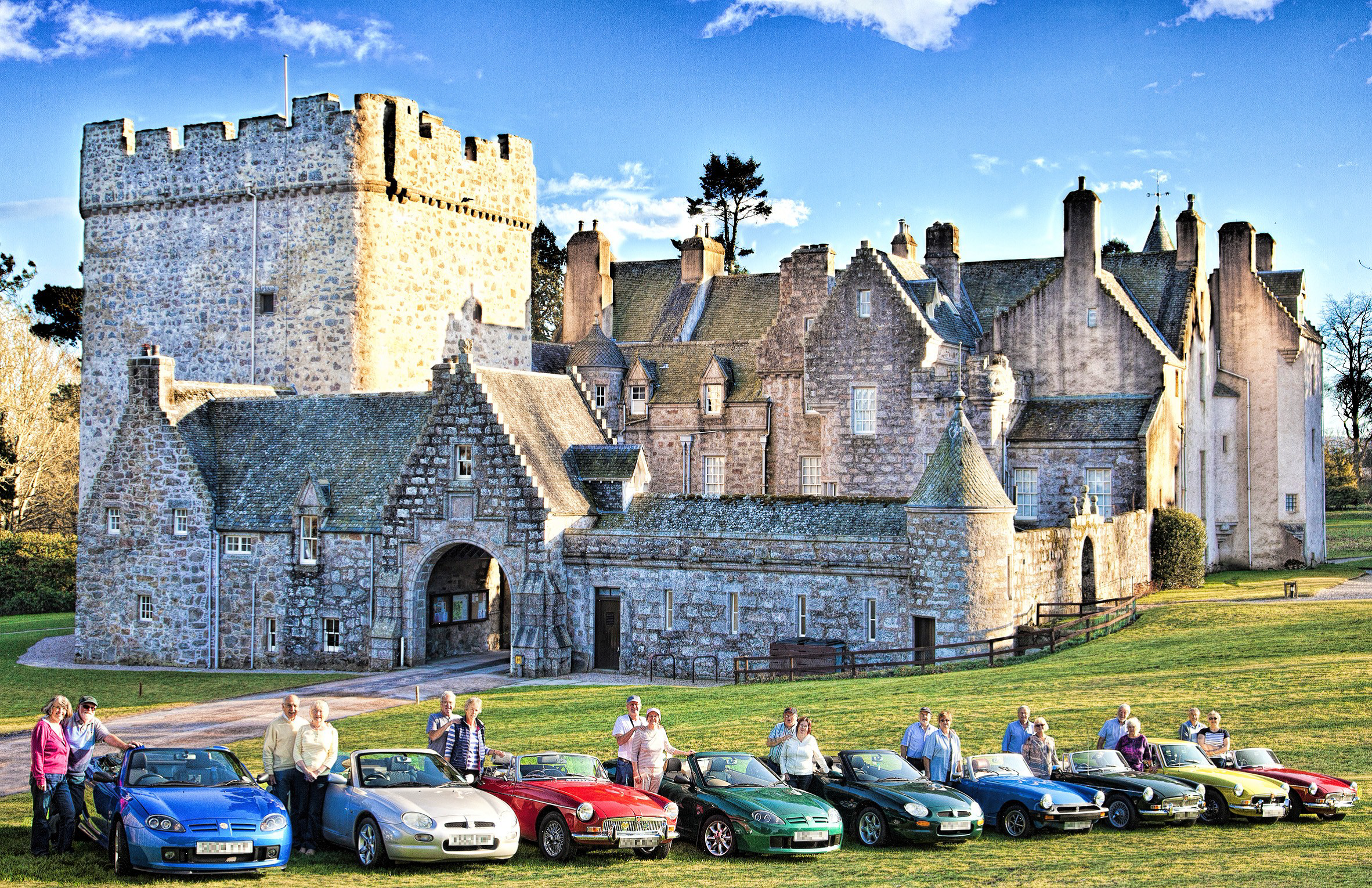 Aberdeen MG Owners Club will host their annual show at Drum Castle