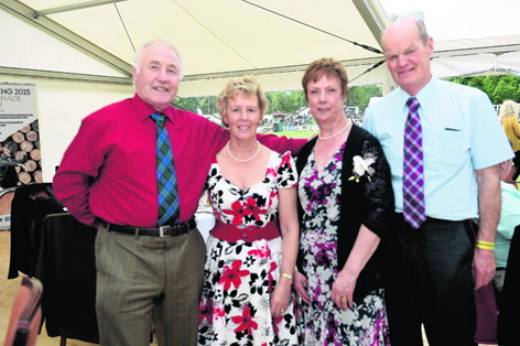 James Steele, Ellen Steele, Sheena Milne and Mac Milne