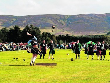 Action from the Grantown Show