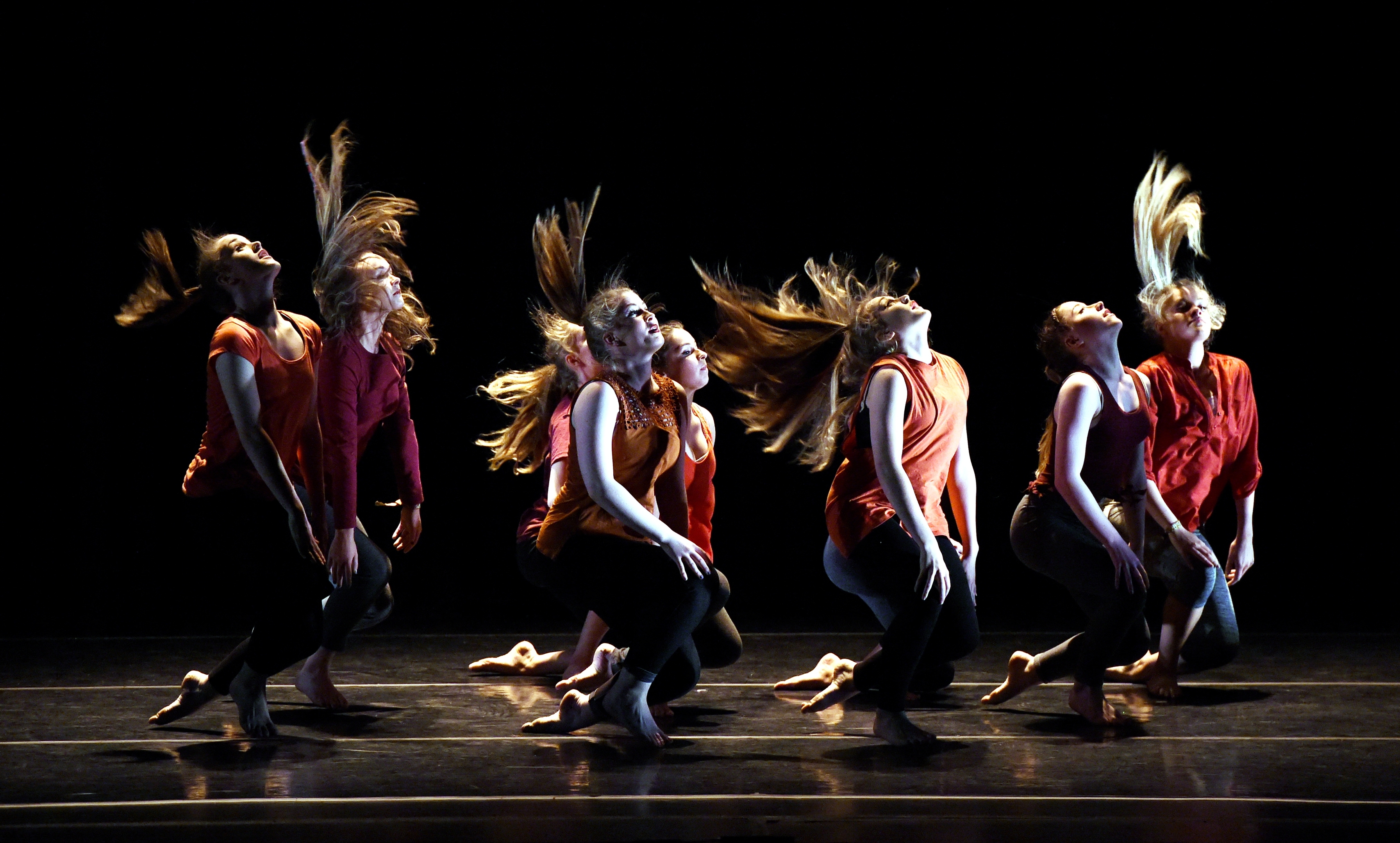Fusion of Youth Dance Company performing at AIYF International Variety Gala at HMT.  