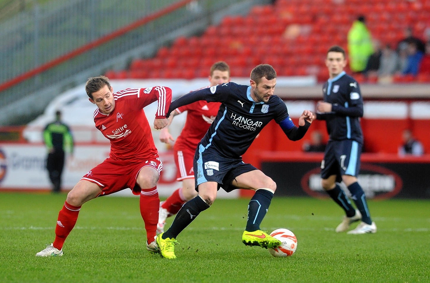 Dundee v Aberdeen kicks off at 12.30