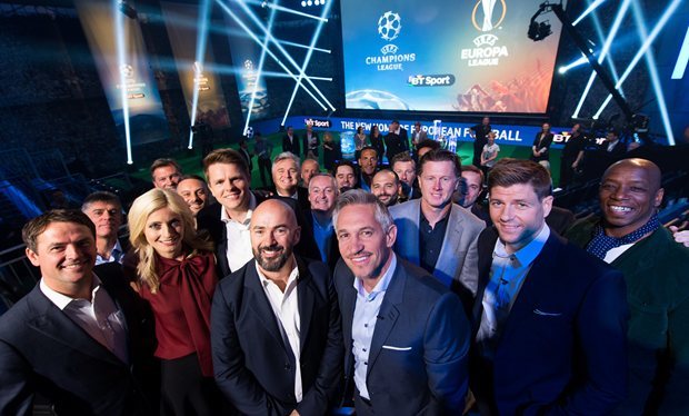 Bt Sport have put together quite the team to cover the Champions League this season 
