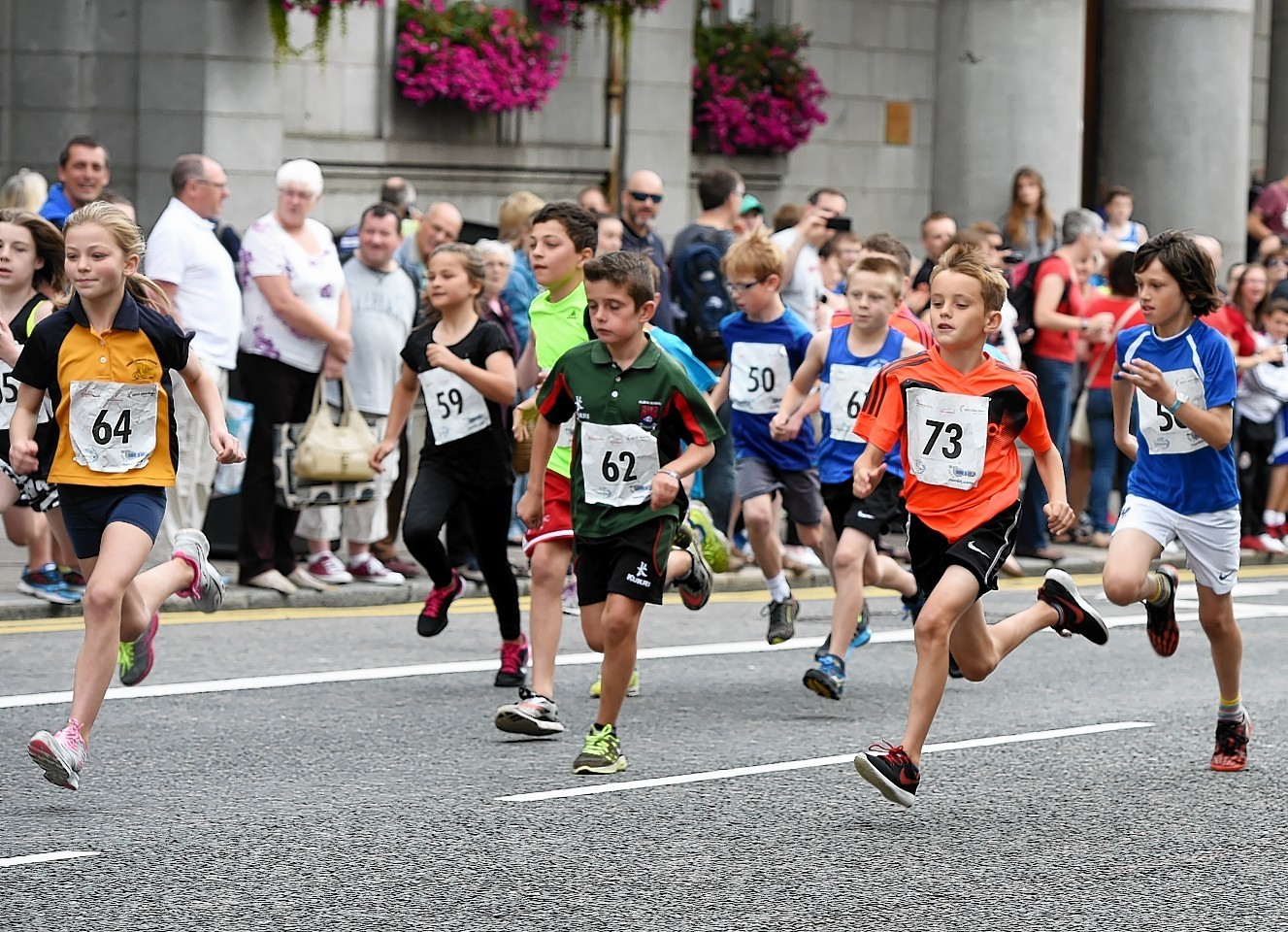 The Union Street Mile race kicks off Celebrate Aberdeen