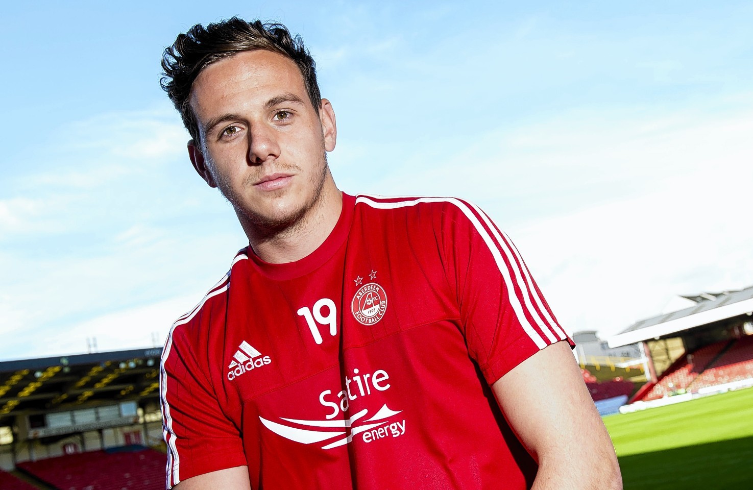 Danny Ward is hoping his Aberdeen exploits will earn him international recognition