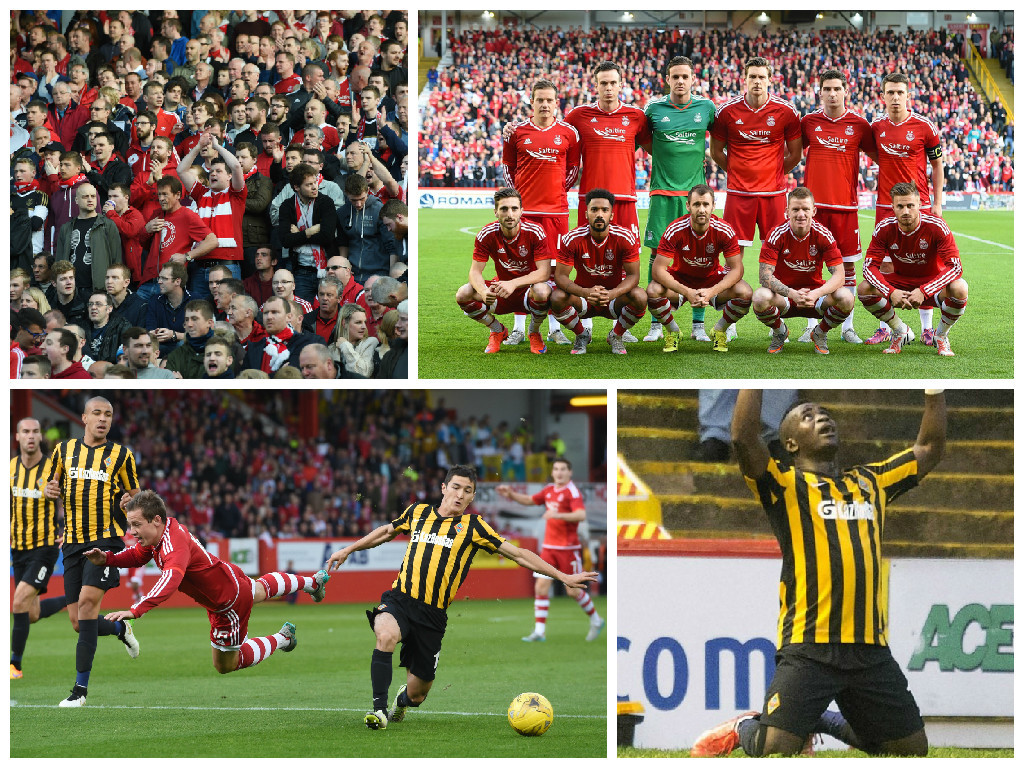 Aberdeen's European adventure came to an end this evening at Pittodrie