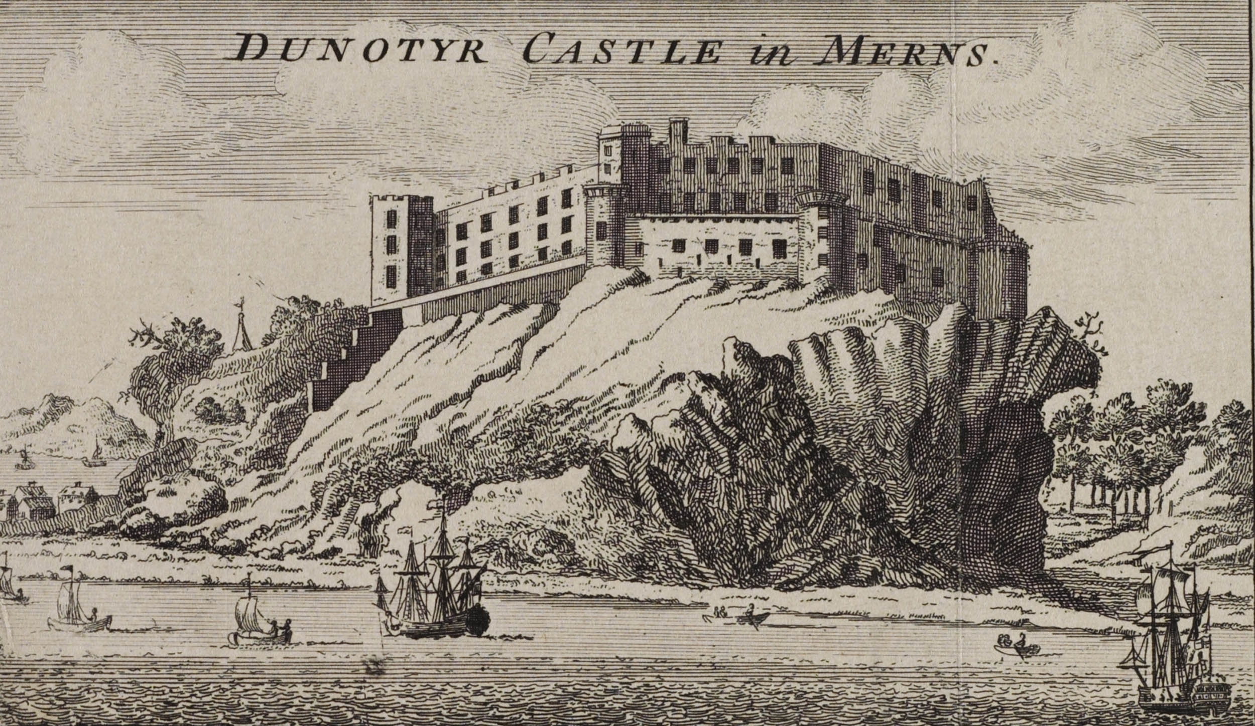 The castle during the 18th Jacobite risings 