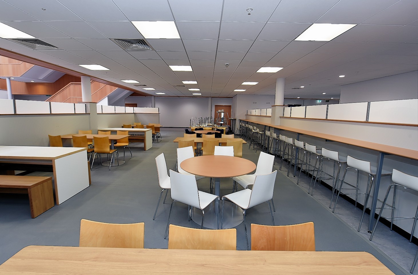 The canteen of the new Ellon Academy. Credit: Kevin Emslie.