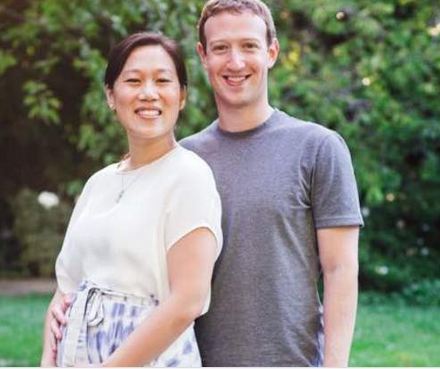 Mark Zuckerberg with wife Priscilla