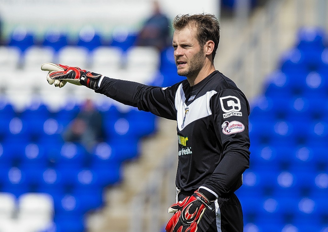 Owain Fon Williams was an ever-present for Caley Thistle last season.