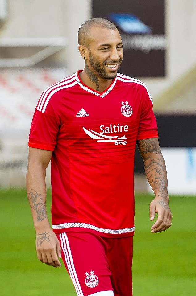 Josh Parker struggled to make an impact during his short stay at Pittodrie