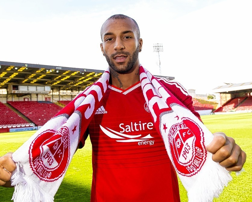 Josh Parker struggled to break into the Dons team after joining