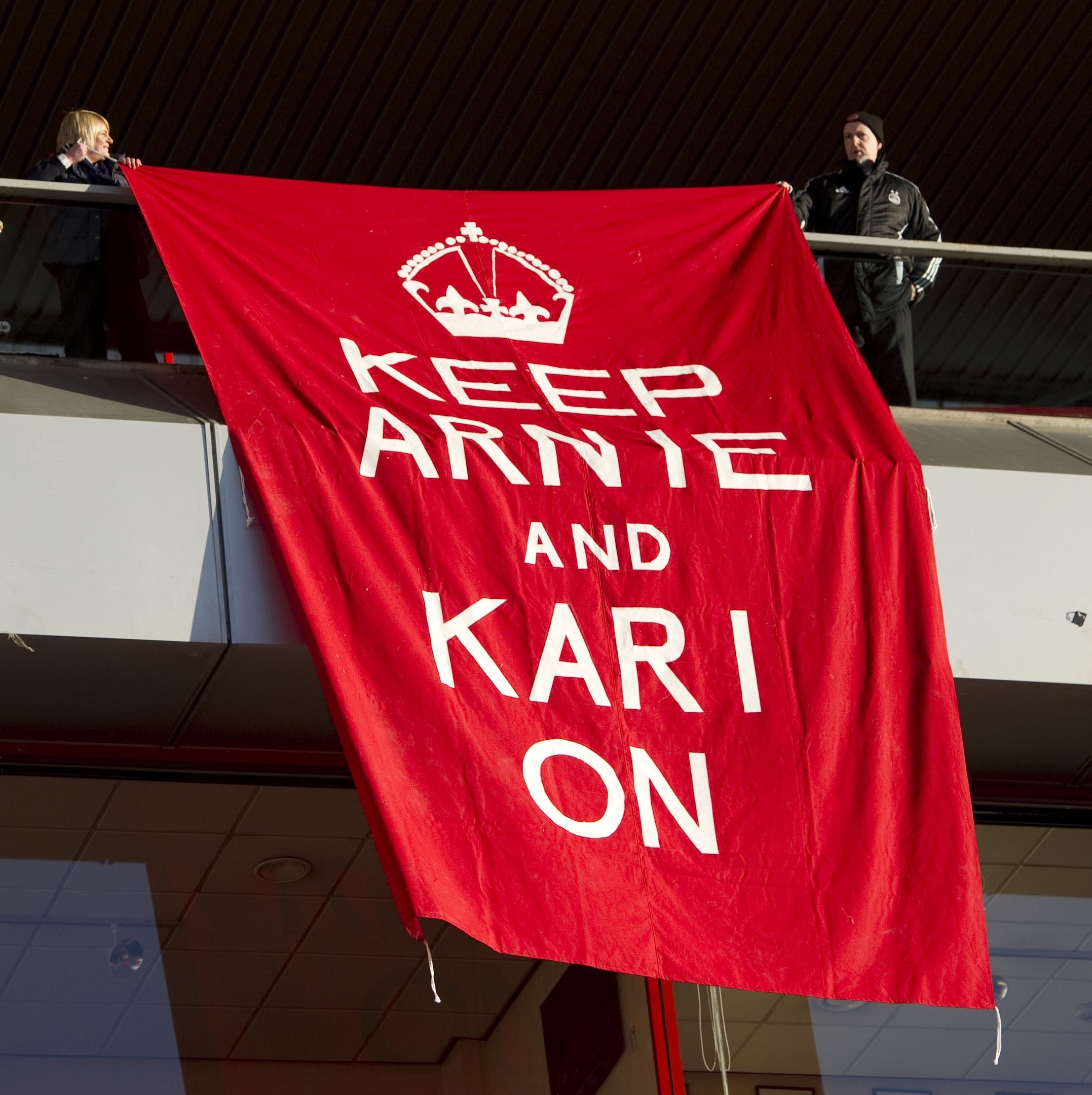 Kari Arnason has always been a popular figure at Pittodrie 