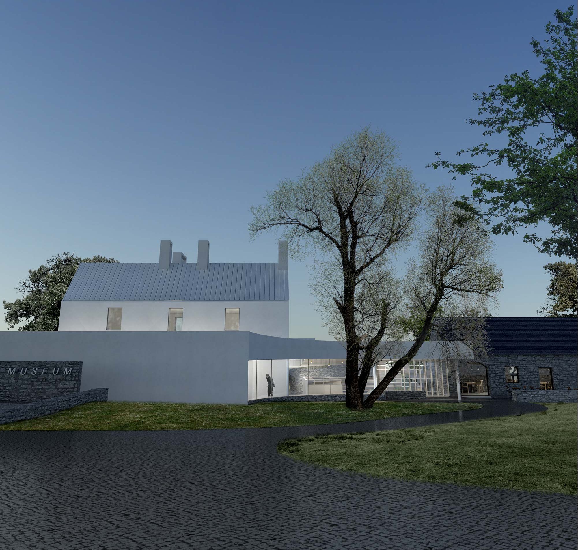 Artists impression of the Kilmartin Museum development