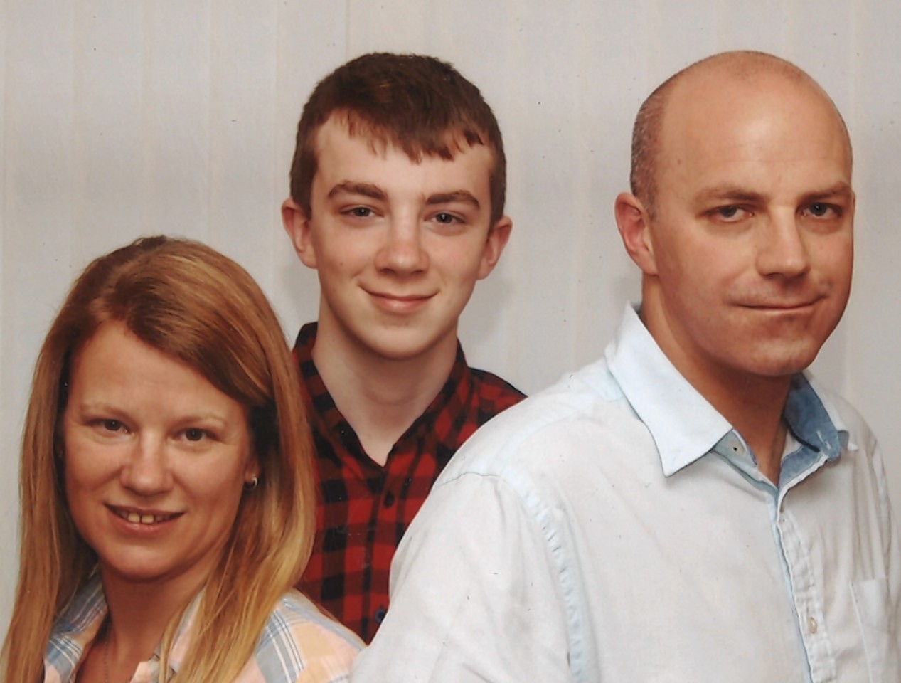 Michael McLean with his family