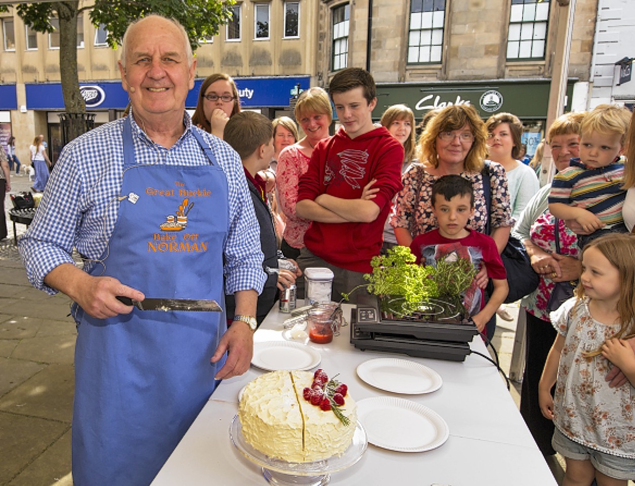 Norman Calder at the Elgin Food and Drink Festival