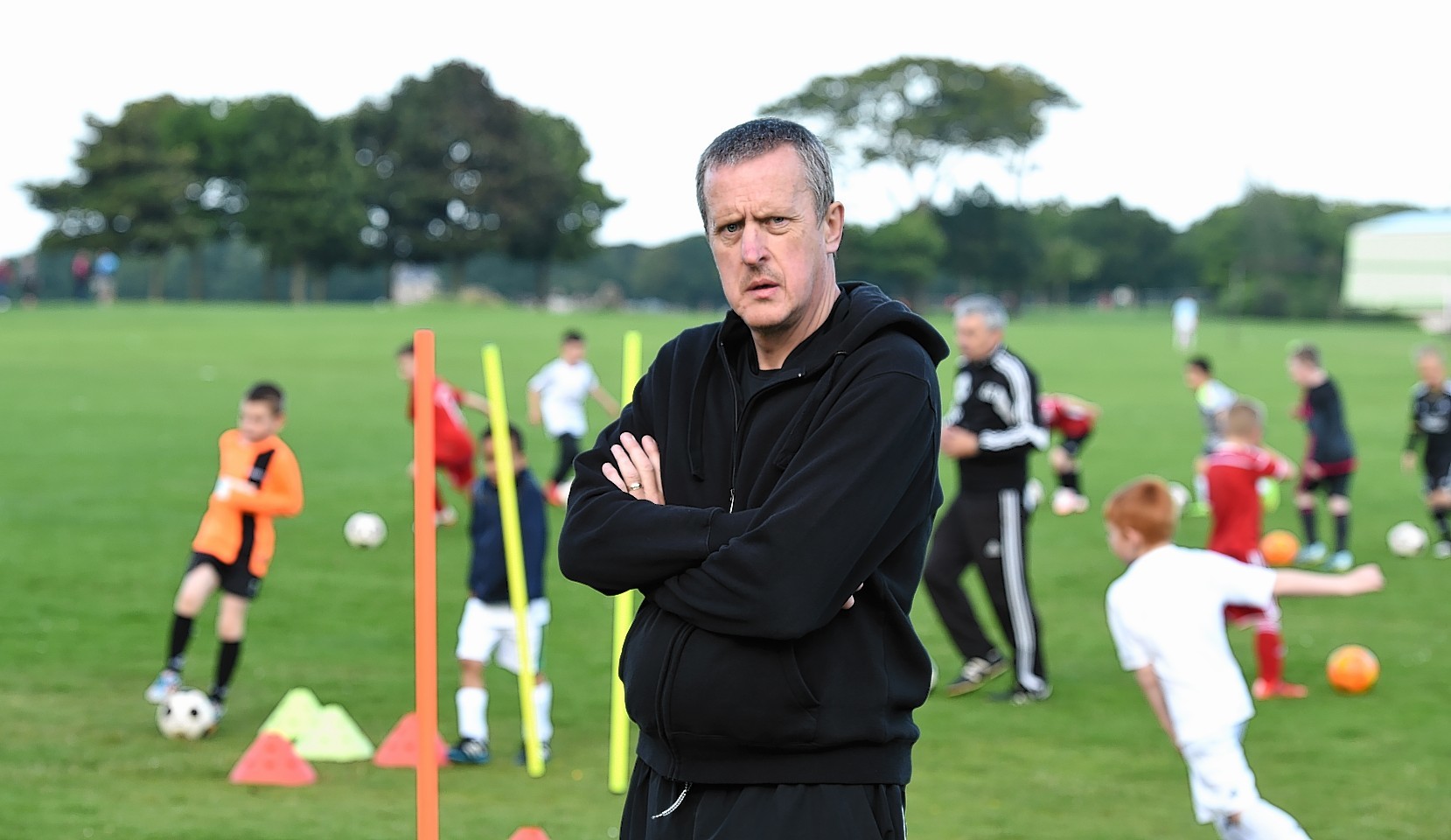 Northstar Community Football Coach Gary Milne