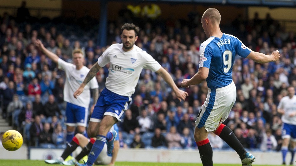 Peterhead defender Scott Ross, centre, has been banned for spitting