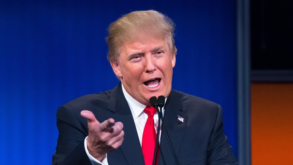 Republican presidential candidate Donald Trump says his hair is for real (AP)