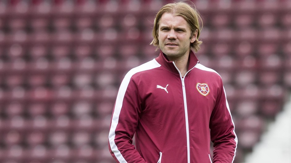 Robbie Neilson's Hearts sit top of the Premiership