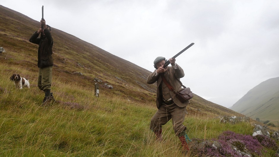 Grouse shooters on the Glorious Twelfth