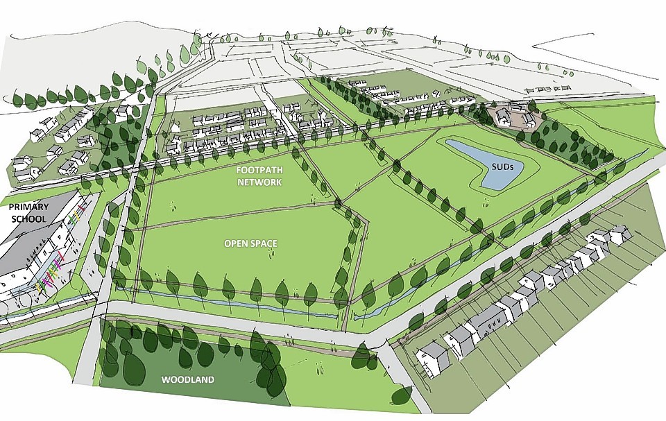 Plans for 1,500 new homes in the north of Elgin have been finalised