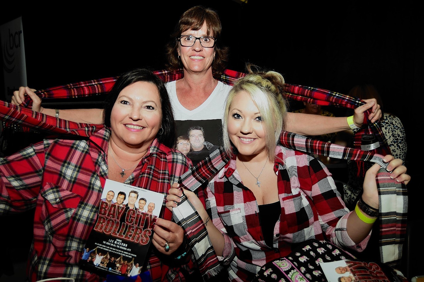 Dawn and Kaitlyn Bright from the USA and Margaret Hayes from Australia attended the event