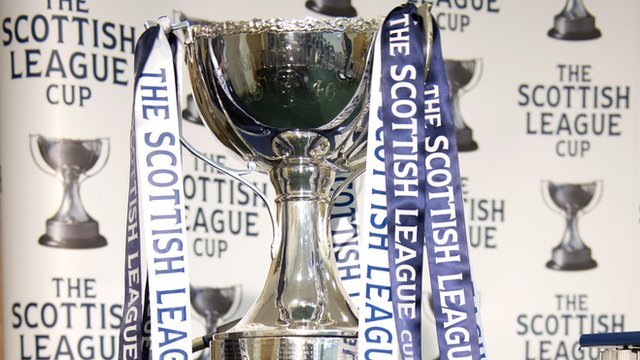 The Scottish League Cup draw was made this afternoon