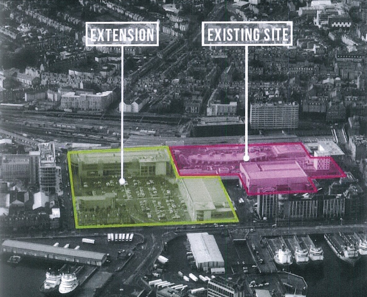 This is an artists impression of the proposed expansion