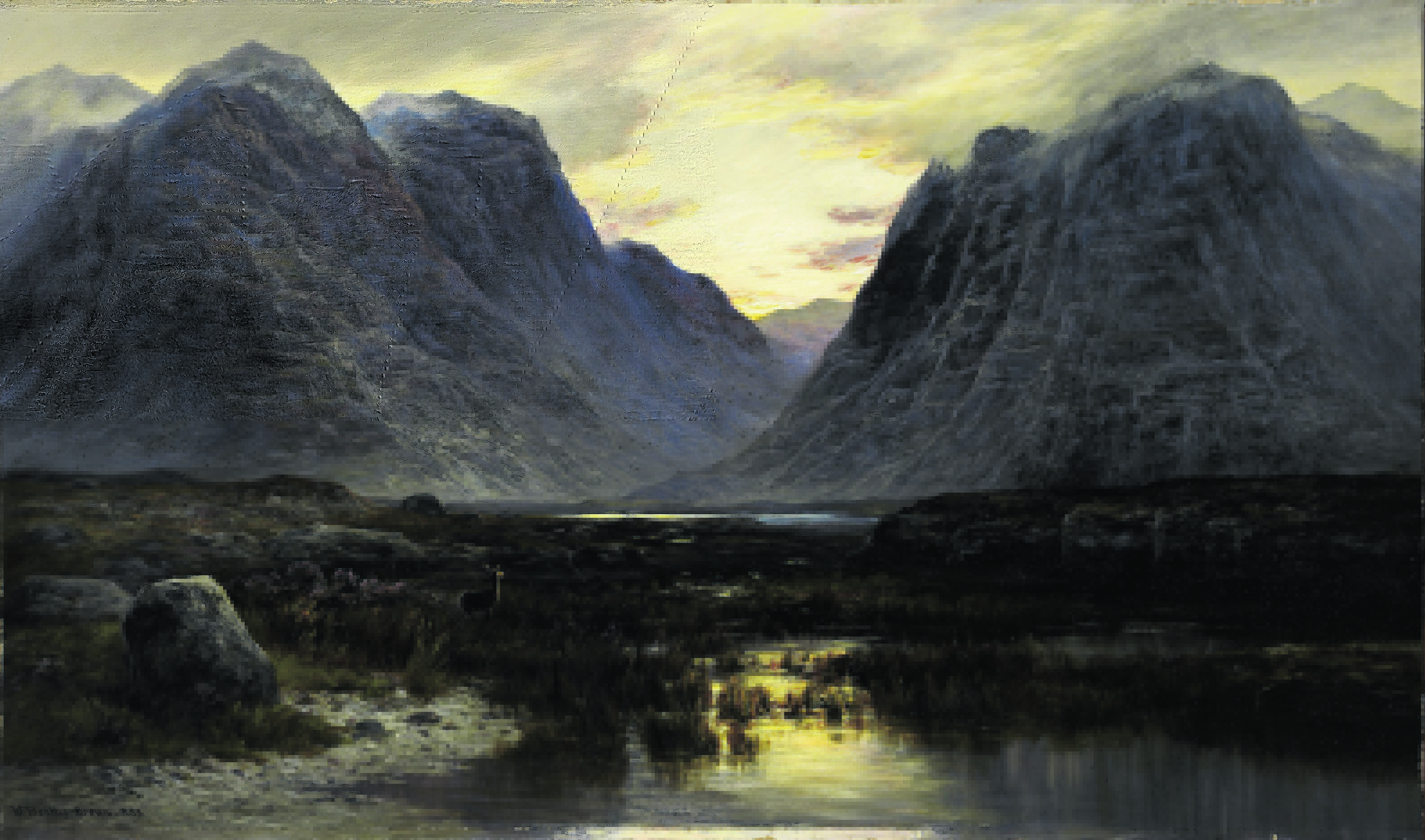 William Beattie Brown, Coire-na-Faireamh. Photo: Royal Scottish Academy Collections