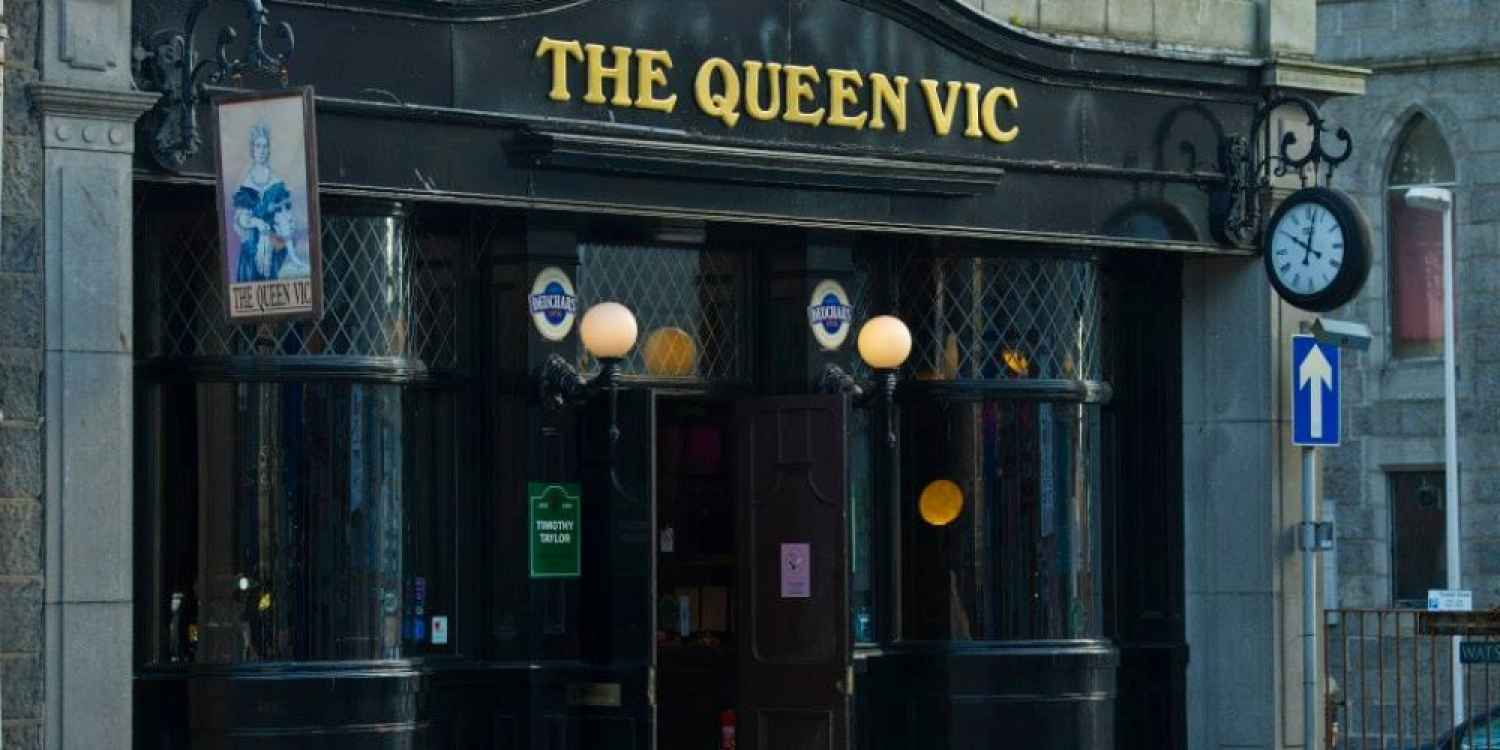 The Queen Vic: In Rosemount, not Albert Square 