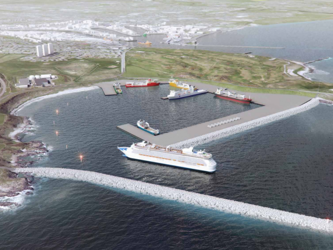 The plans for Aberdeen harbour