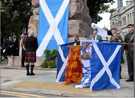 Celebrating Wallace 700 in Aberdeen