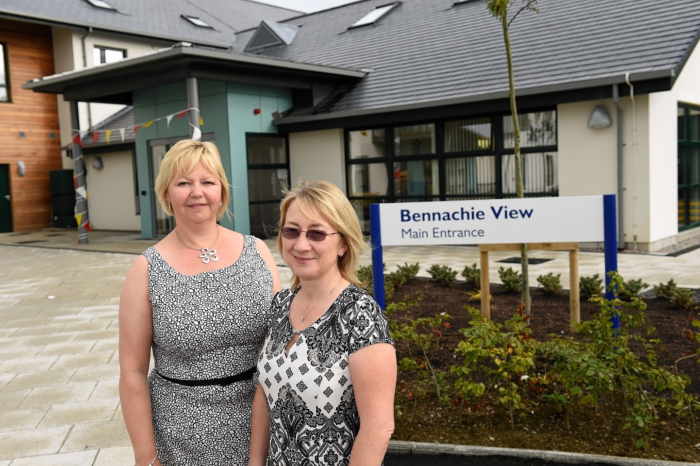 Bennachie View officially opened yesterday. Picture: Kenny Elrick