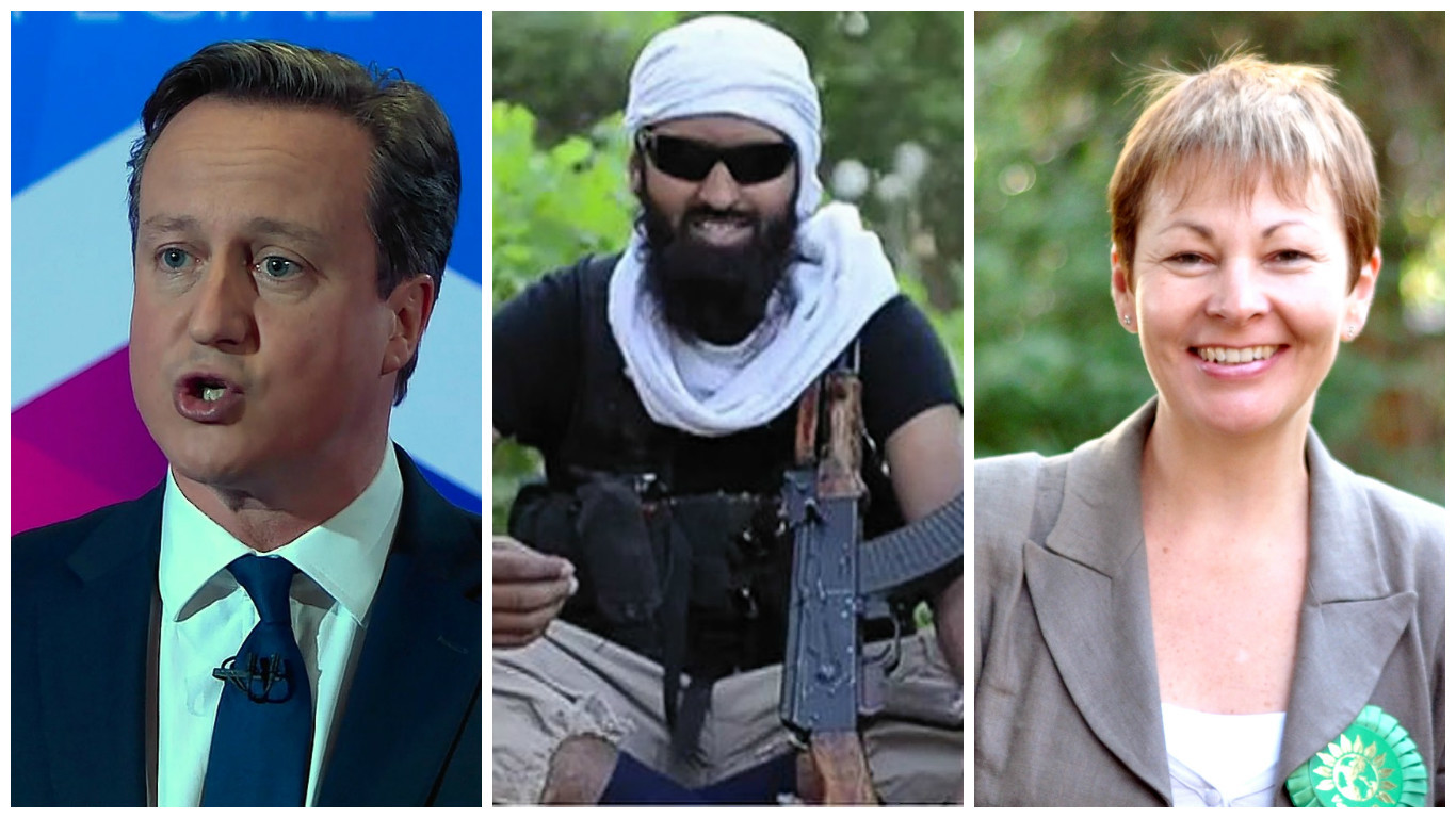 David Cameron, is coming under fire from  Caroline Lucas over the drone strike which is believed to have killed Abdul Raqib Amin,