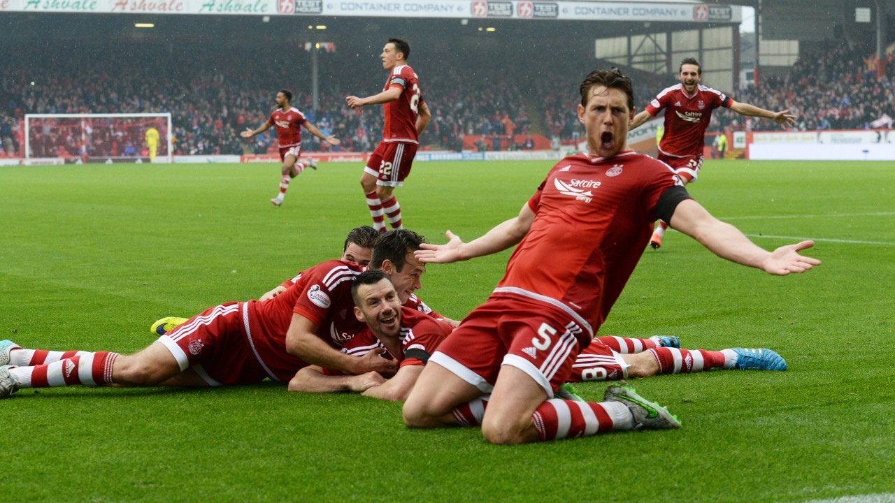 Paul Quinn's winner against Celtic on Saturday further boosted confidence levels at Pittodrie