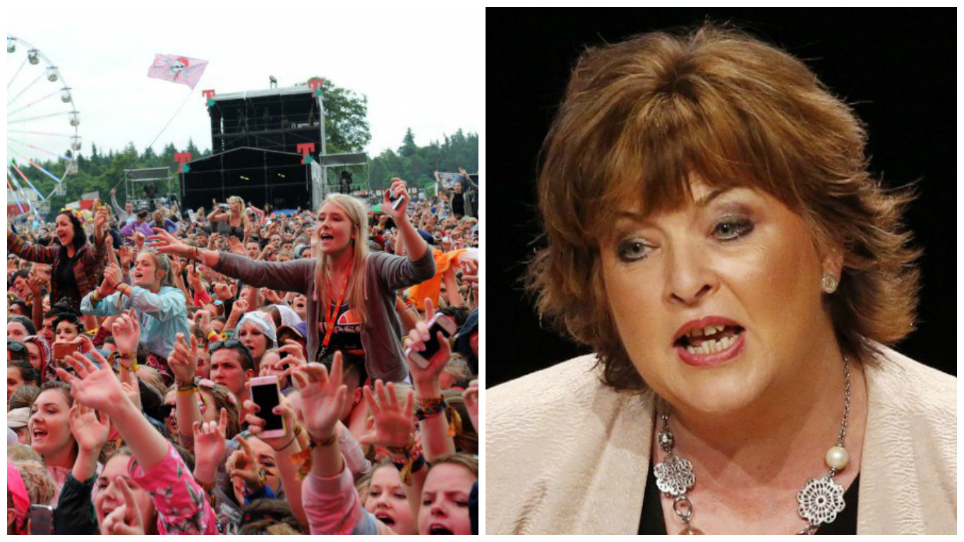 Fiona Hyslop has been called to answer questions about a £150,000 grant to T in the Park