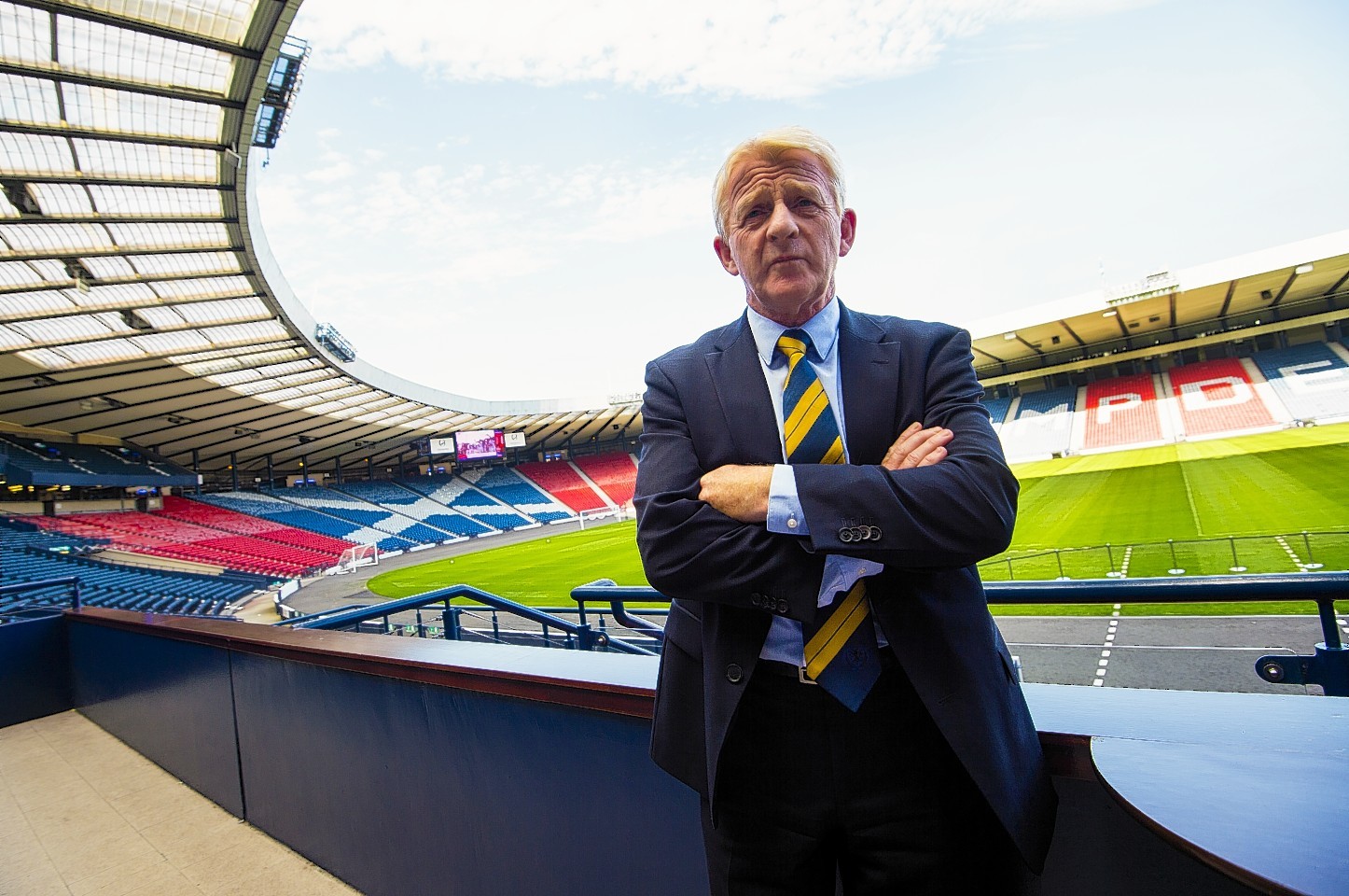Strachan named his squad at Hampden yesterday afternoon