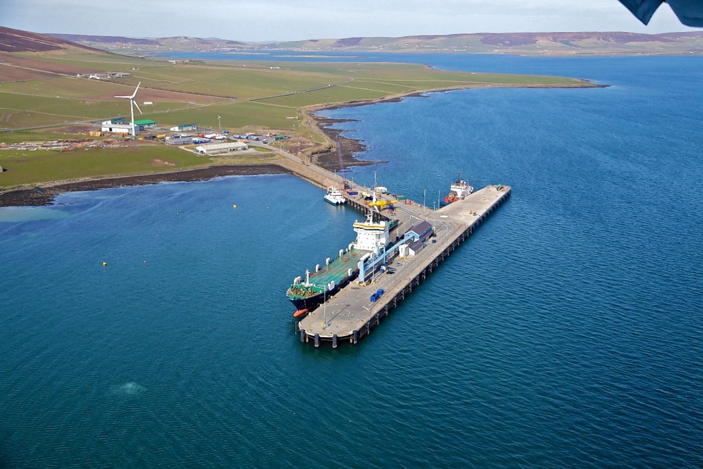 Hatston Pier is included in the Masterplan.