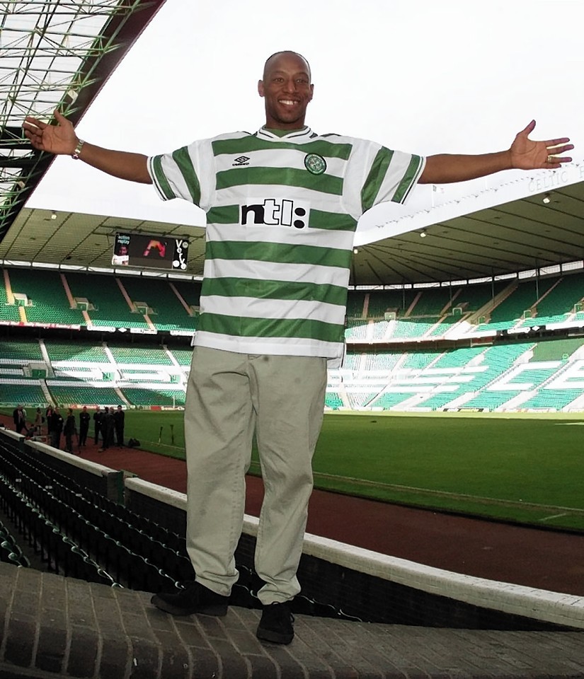 Ian Wright reportedly described some Celtic fans as "morons" are his ill fated spell at Parkhead