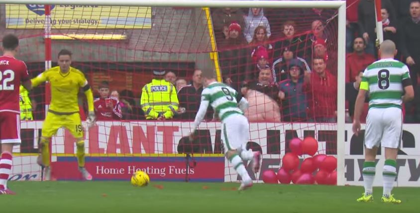 Griffiths step up to take his penalty