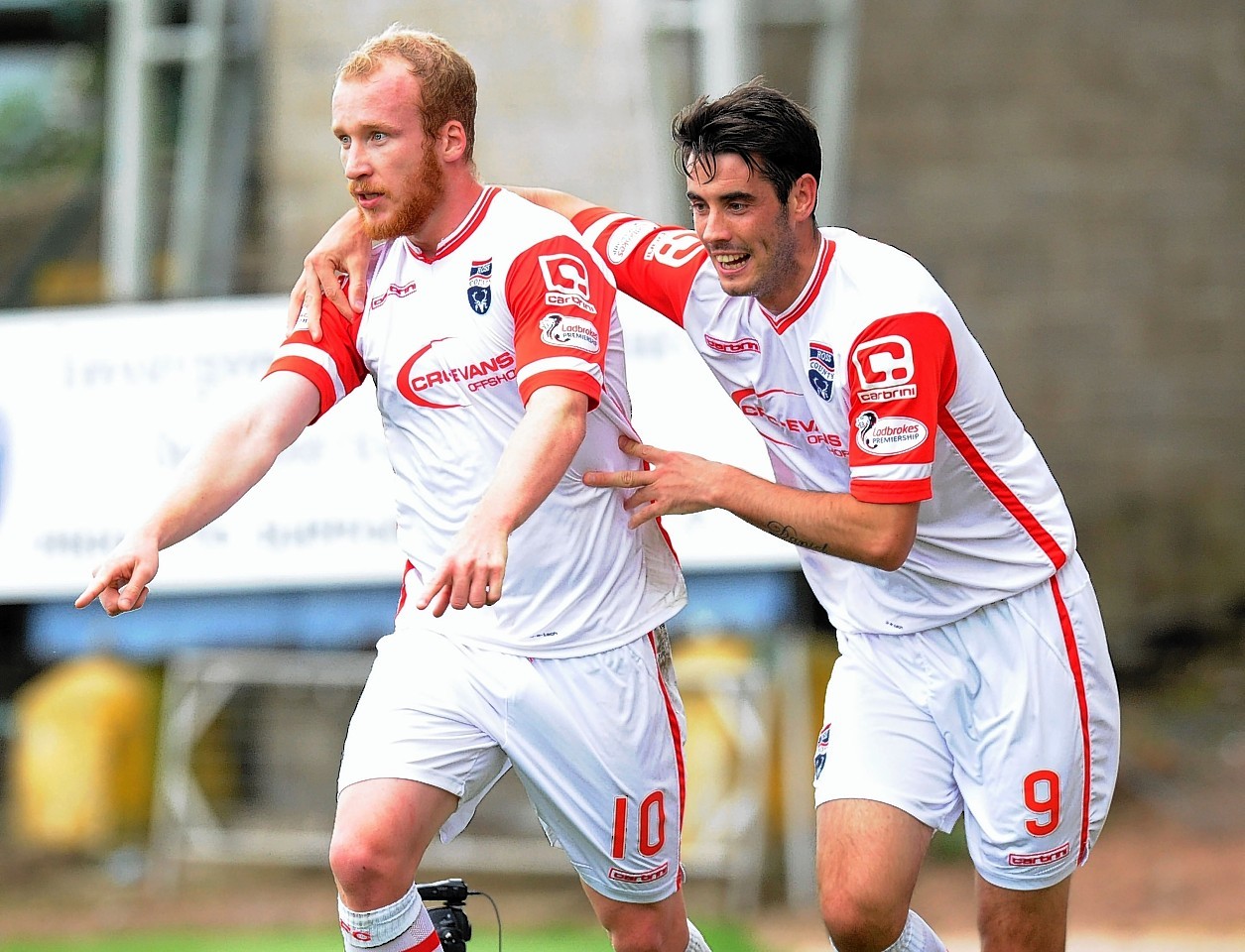 Ross County forwards Liam Boyce and Brian Graham have been in impressive form